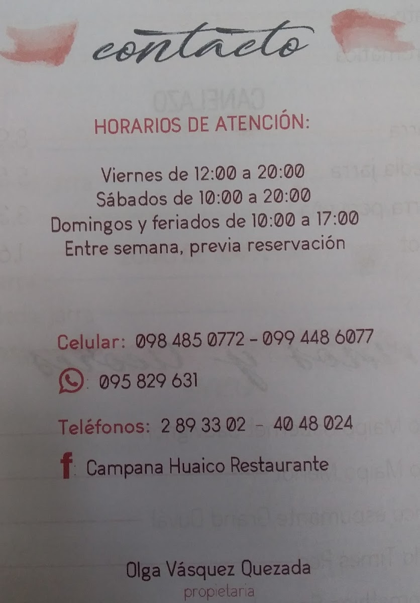 Menu Campana Huaico Restaurante-2