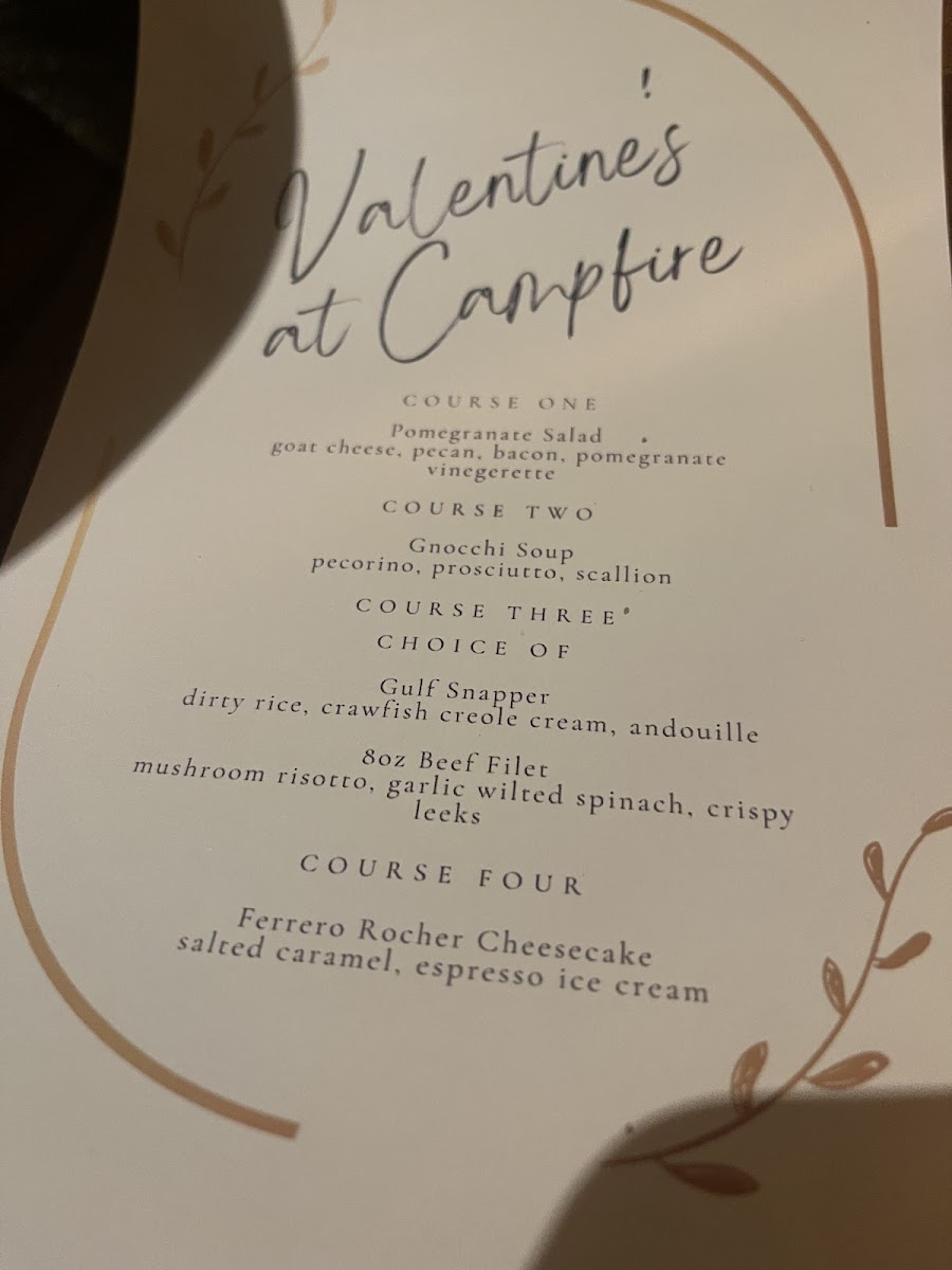 Menu Campfire-3