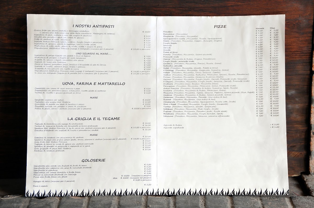 Menu Campo Centrale - Ristorante Pizzeria-2