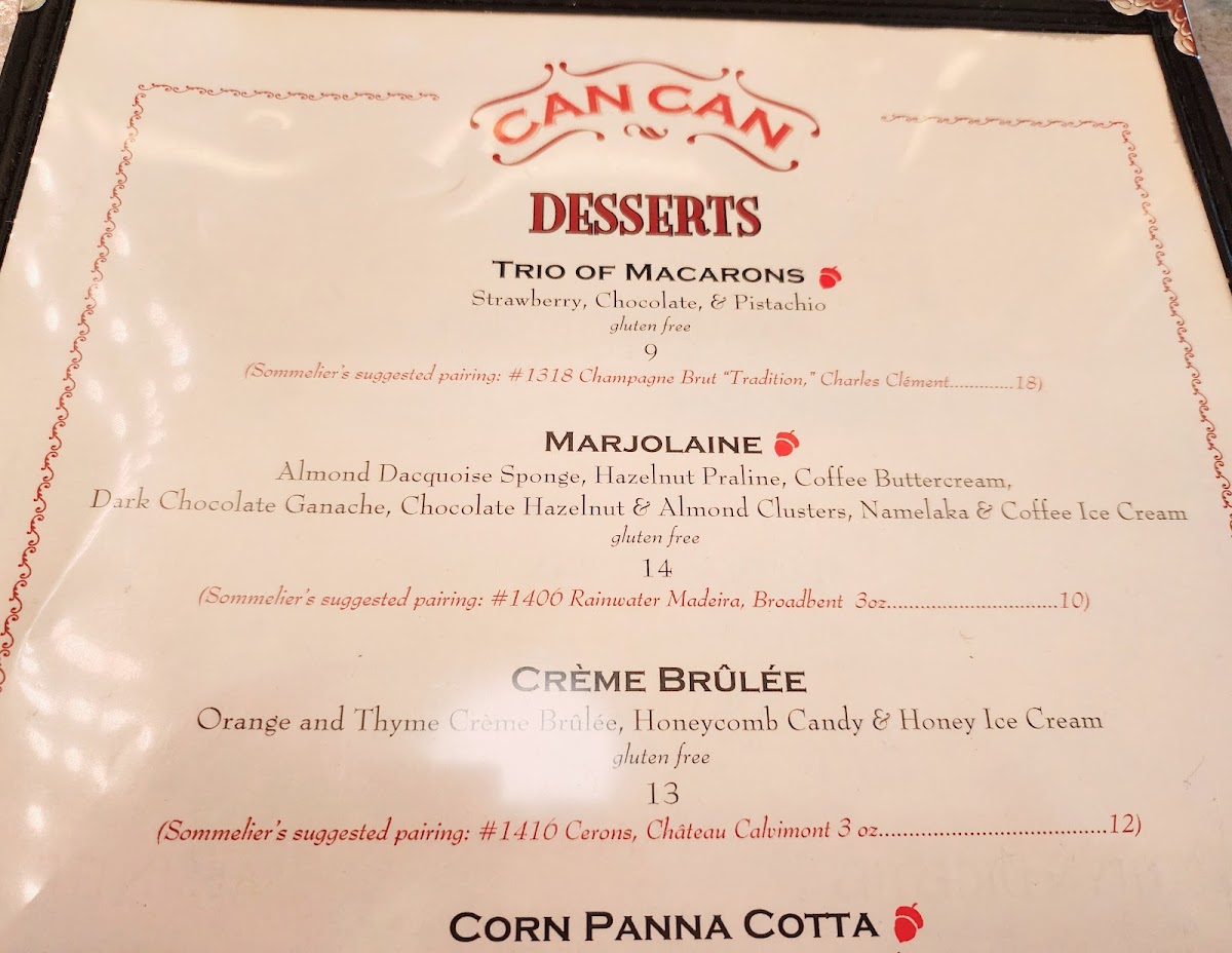 Menu Can Can Brasserie-7