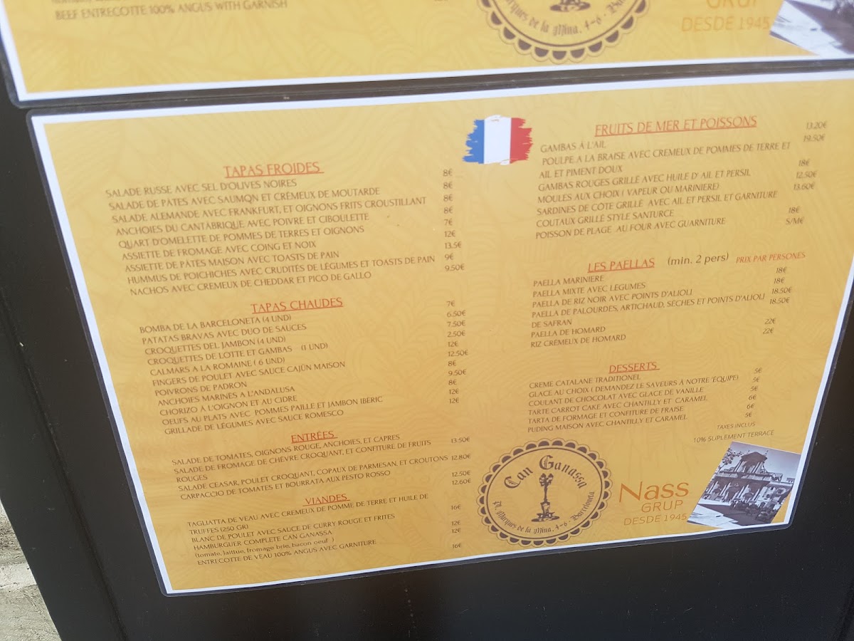 Menu Can Ganassa-8