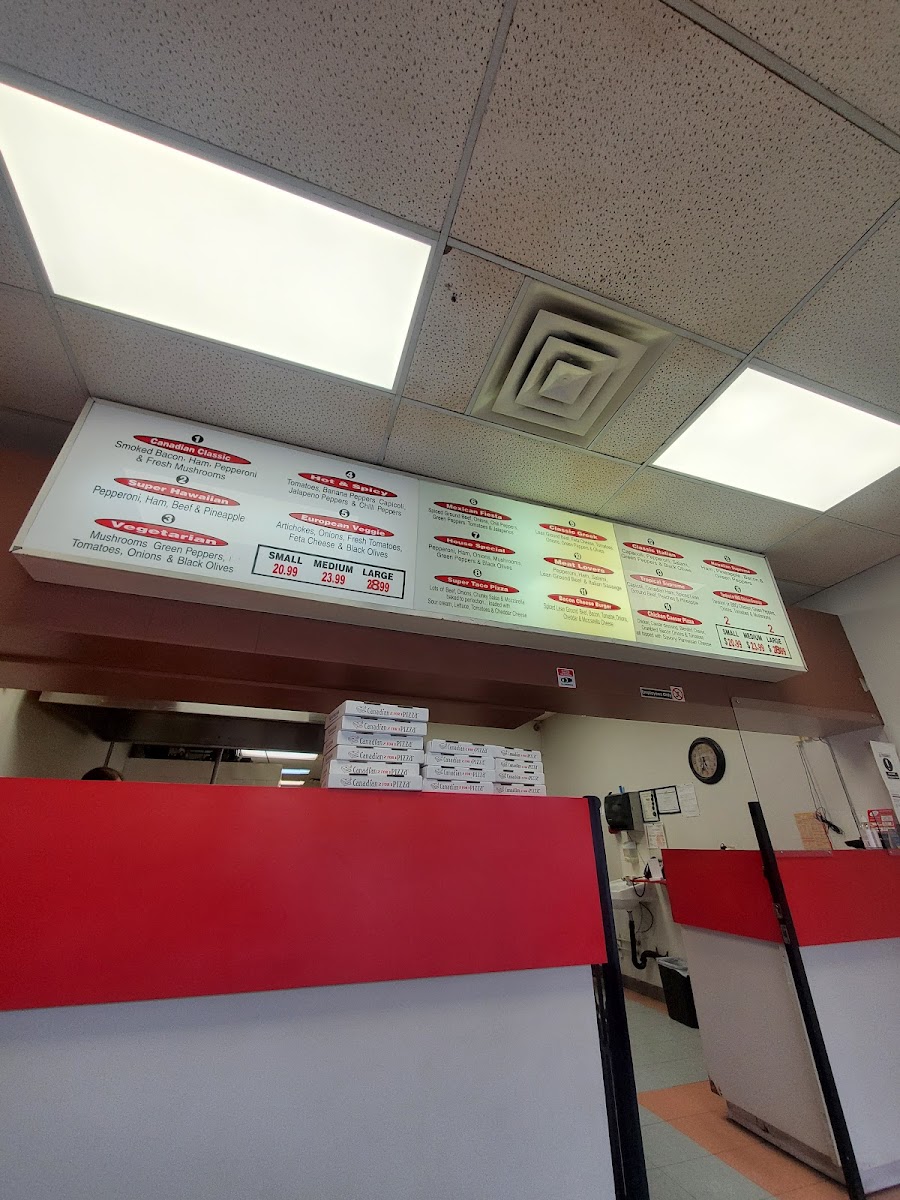 Menu Canadian 2 For 1 Pizza-2