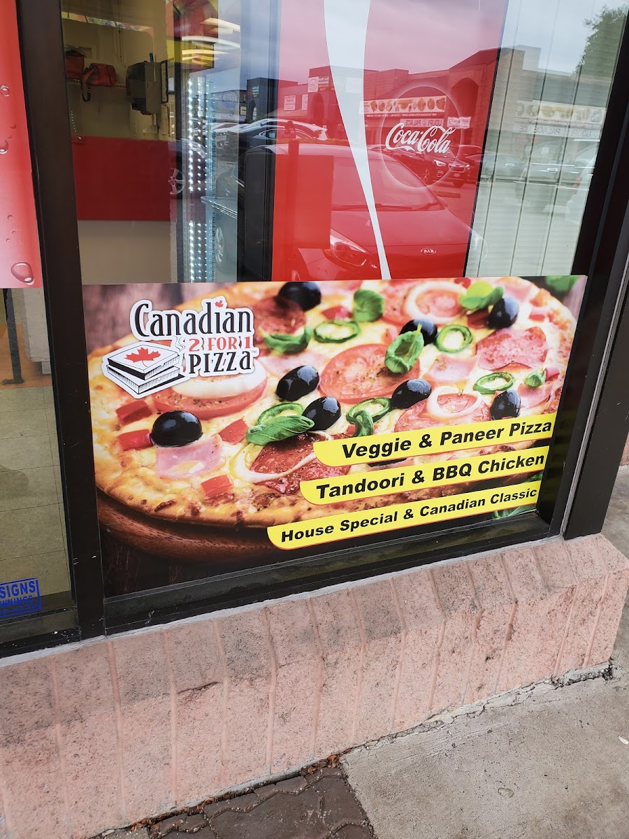 Menu Canadian 2 For 1 Pizza-3