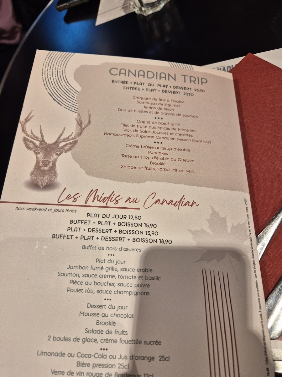 Menu Canadian Steak House-2