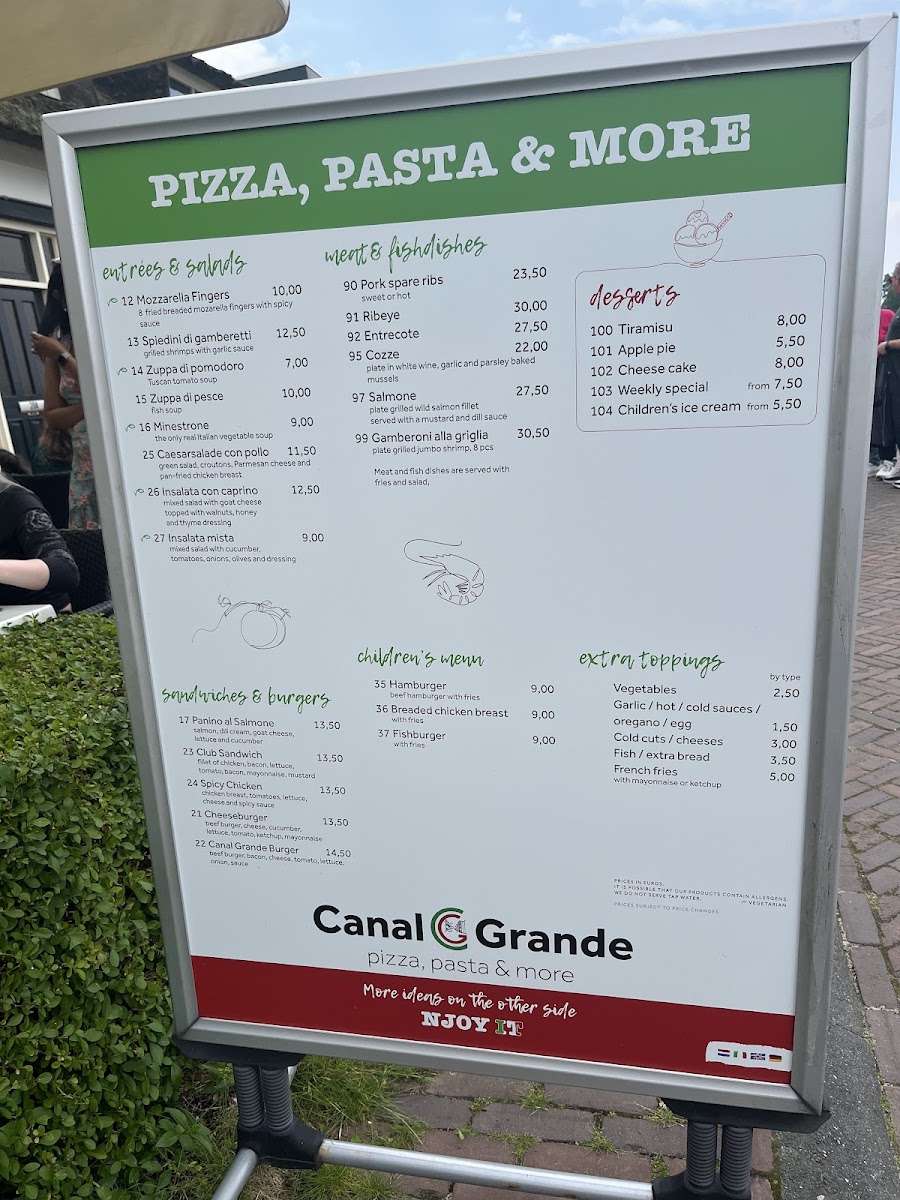 Menu Canal Grande-4