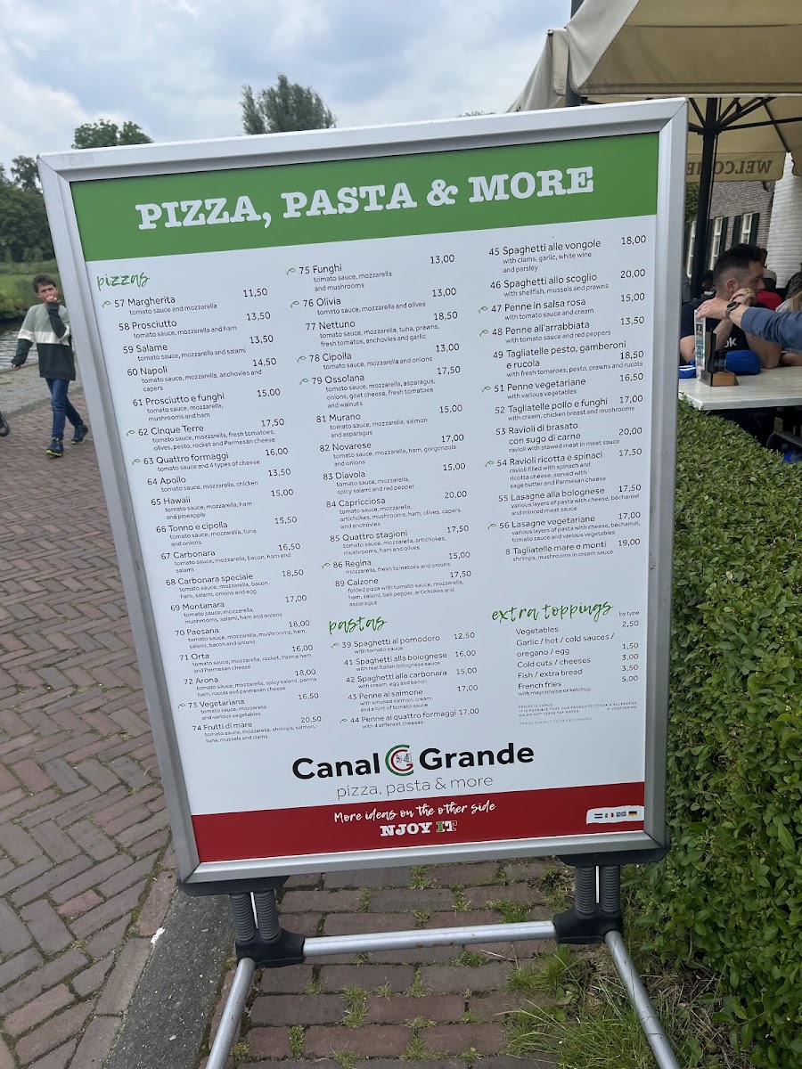Menu Canal Grande-9
