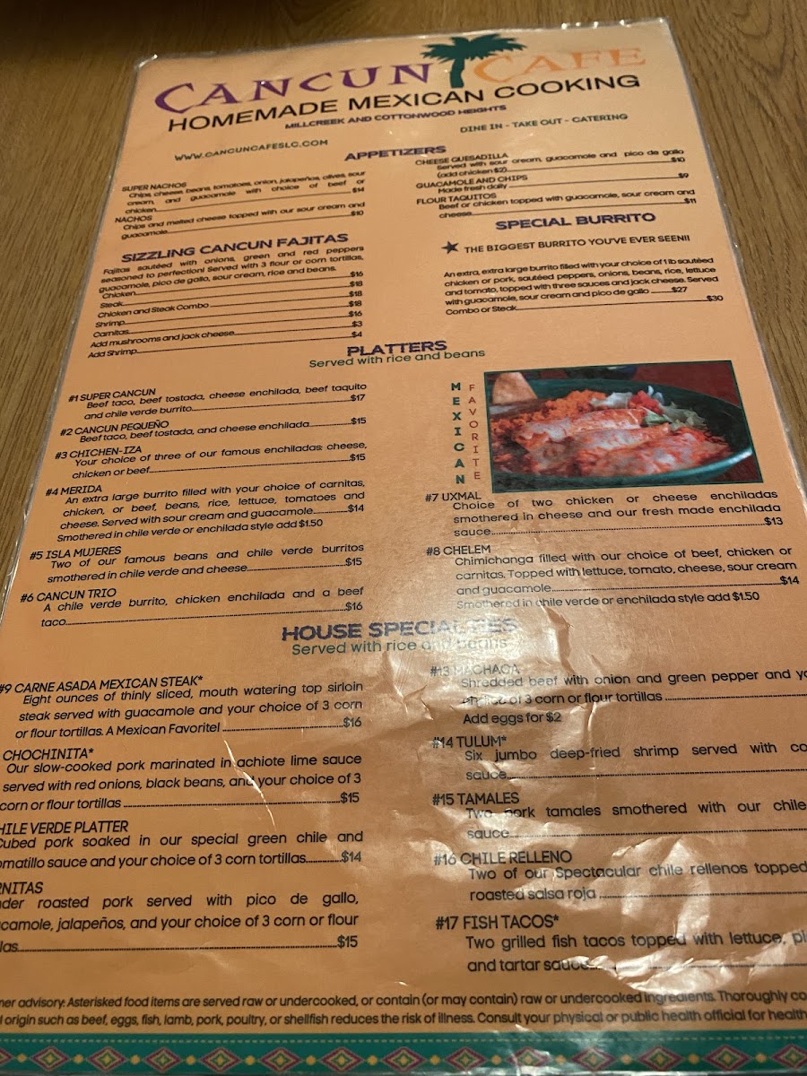 Menu Cancun Cafe-3