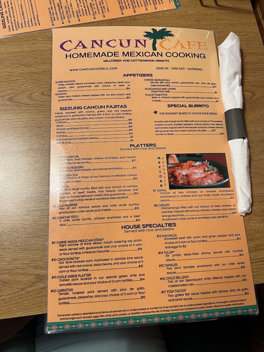 Menu Cancun Cafe-4