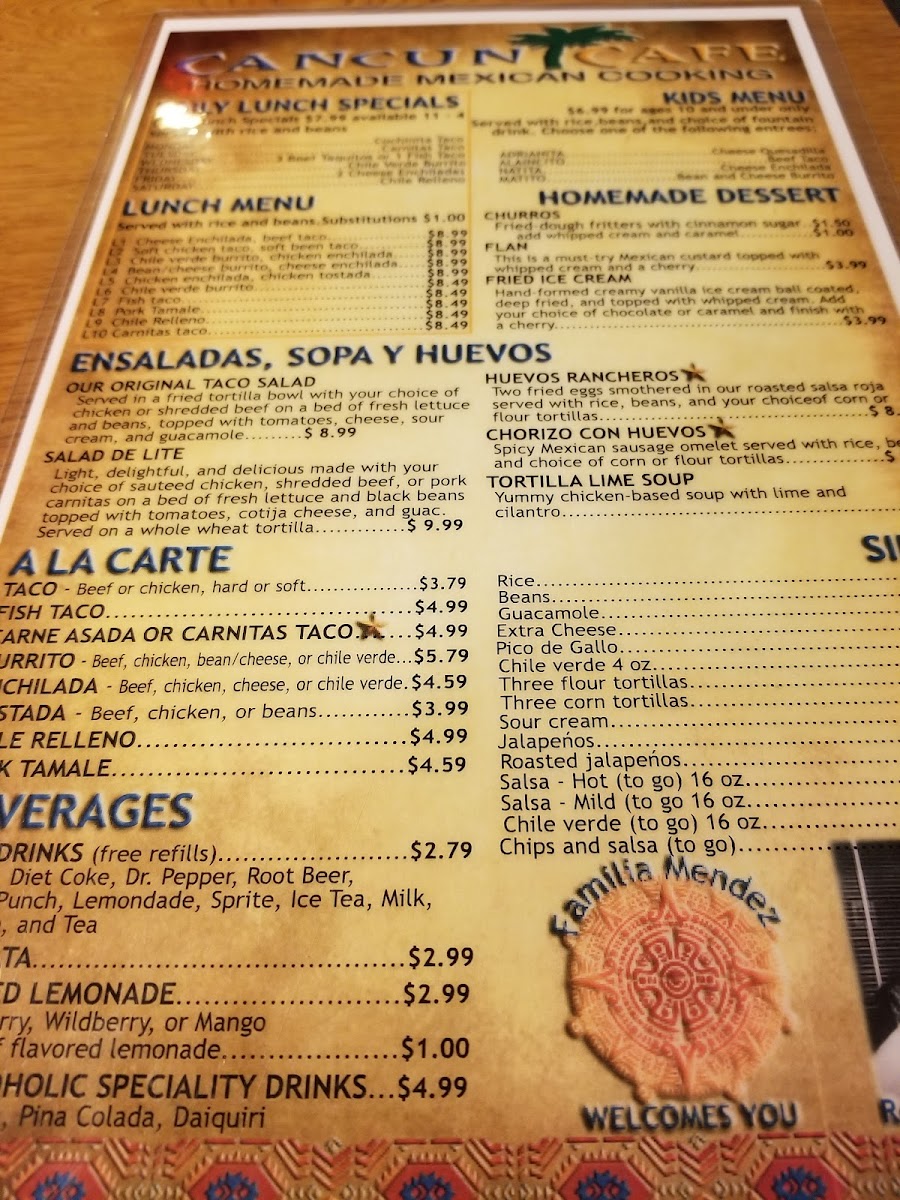 Menu Cancun Cafe-6