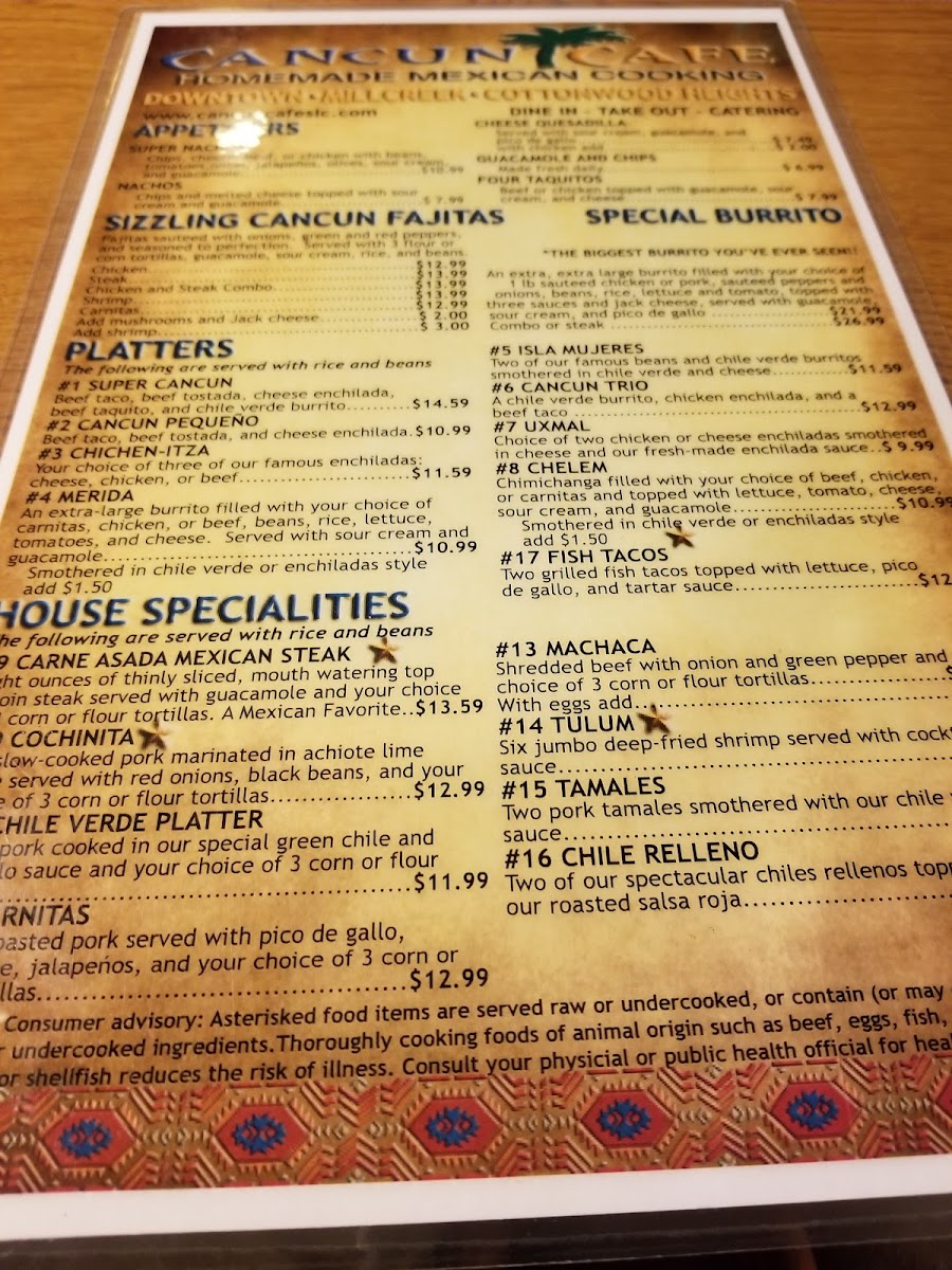 Menu Cancun Cafe-8