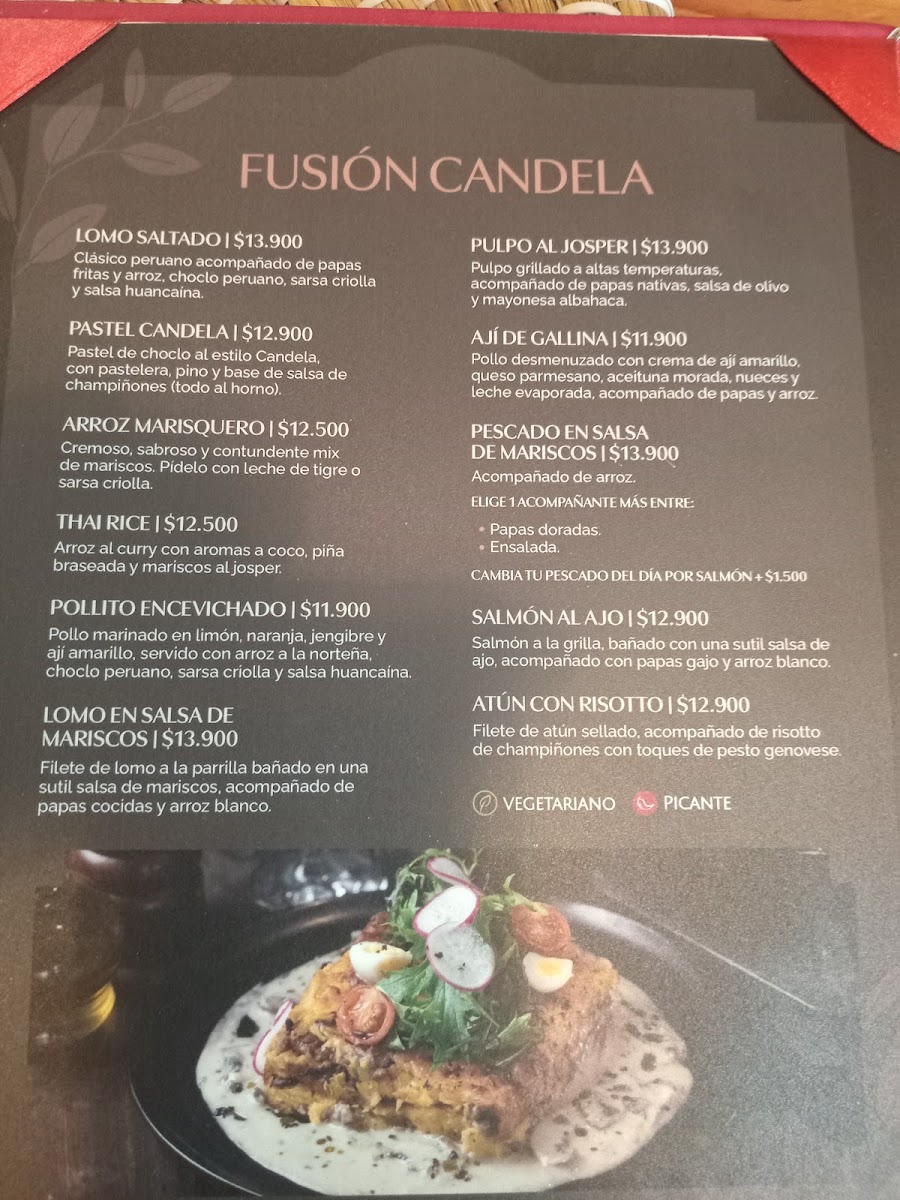 Menu Candela Bistró-1