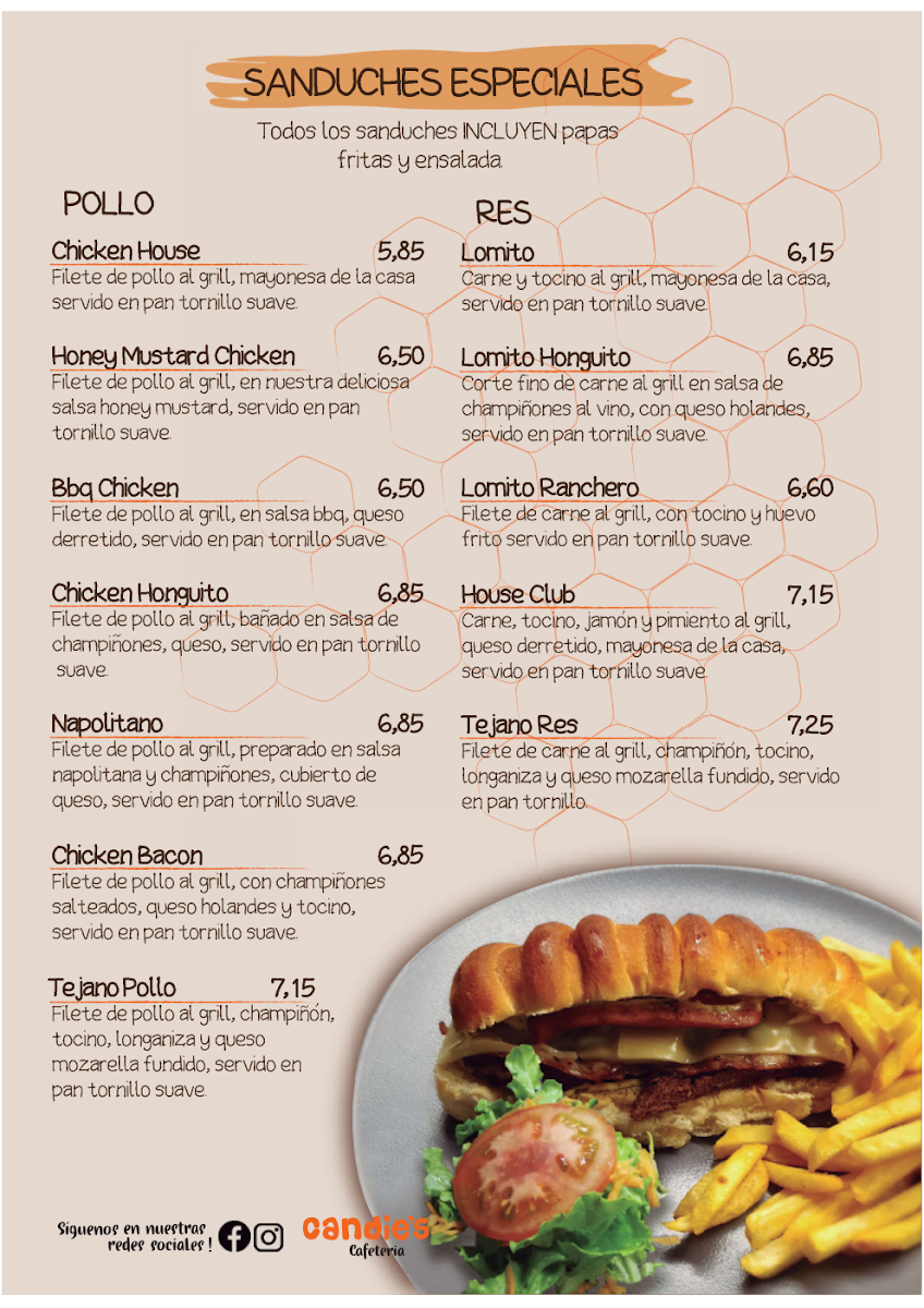 Menu Candies Restaurant & Cafeteria-5