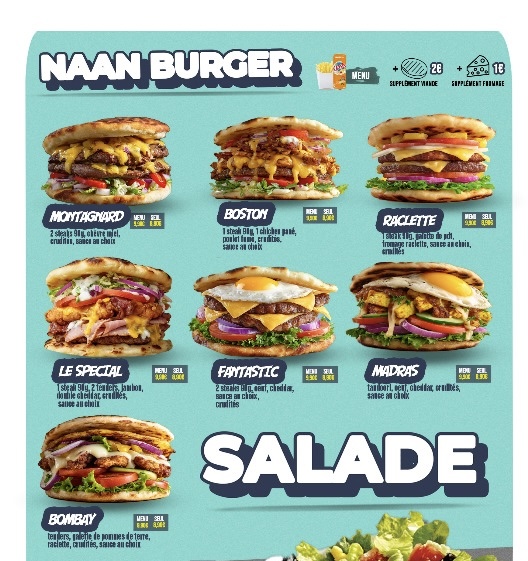 Menu Canteen Street Clichy Sous Bois-4