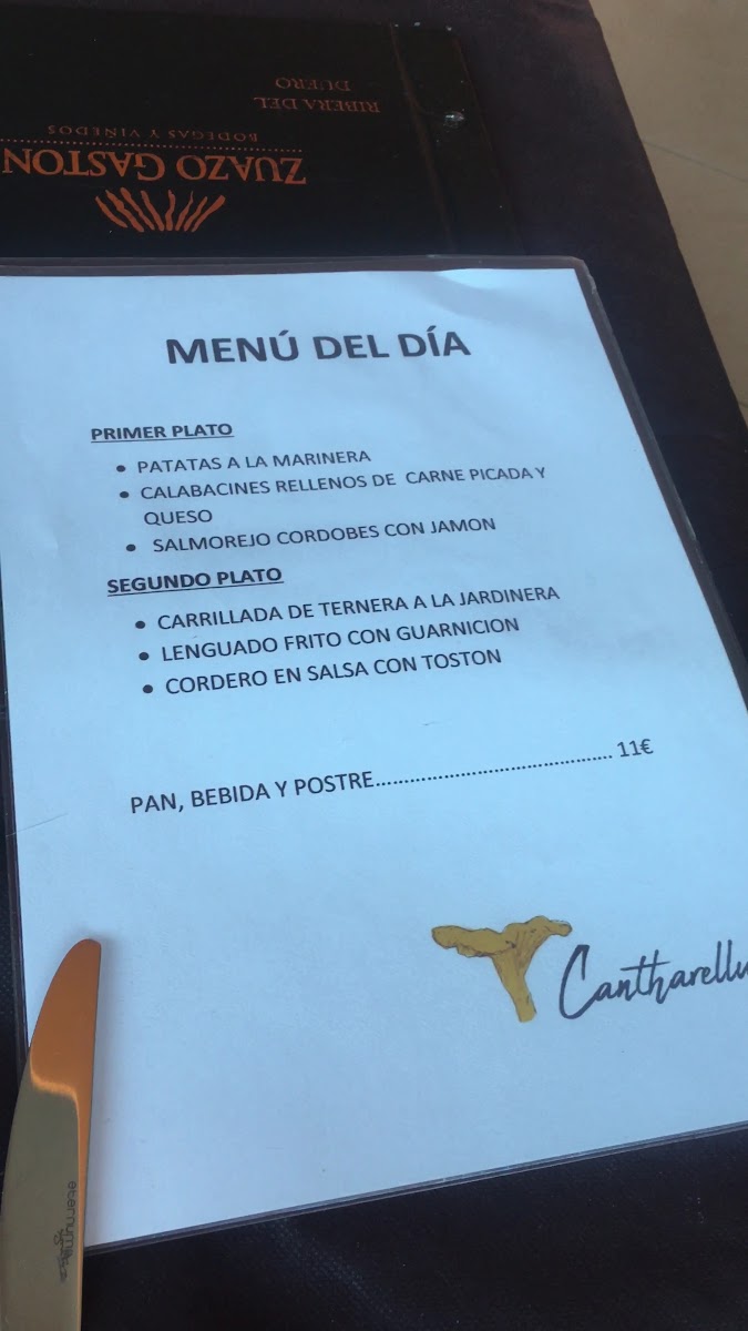 Menu Cantharellus-1
