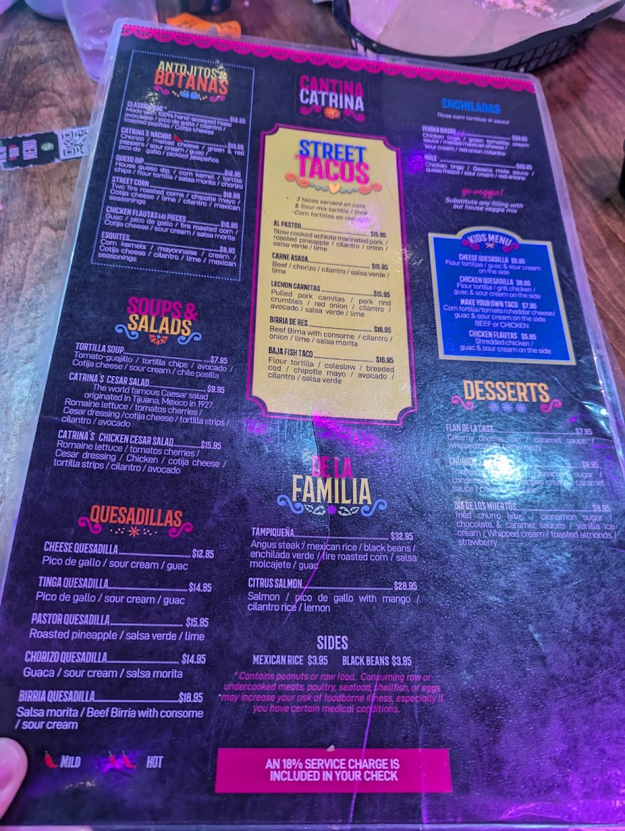 Menu Cantina Catrina Orlando-10