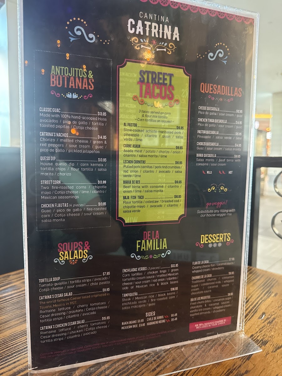 Menu Cantina Catrina Orlando-2