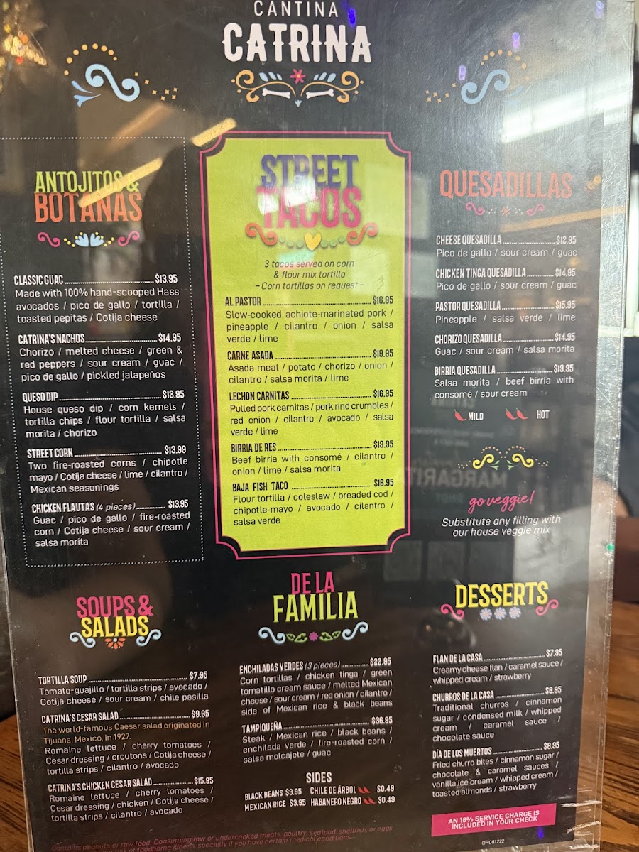 Menu Cantina Catrina Orlando-8