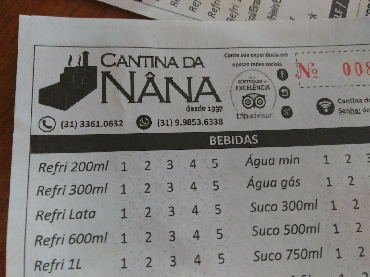 Menu Cantina Da Nâna-2