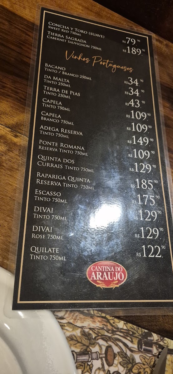 Menu Cantina Do Araújo-8