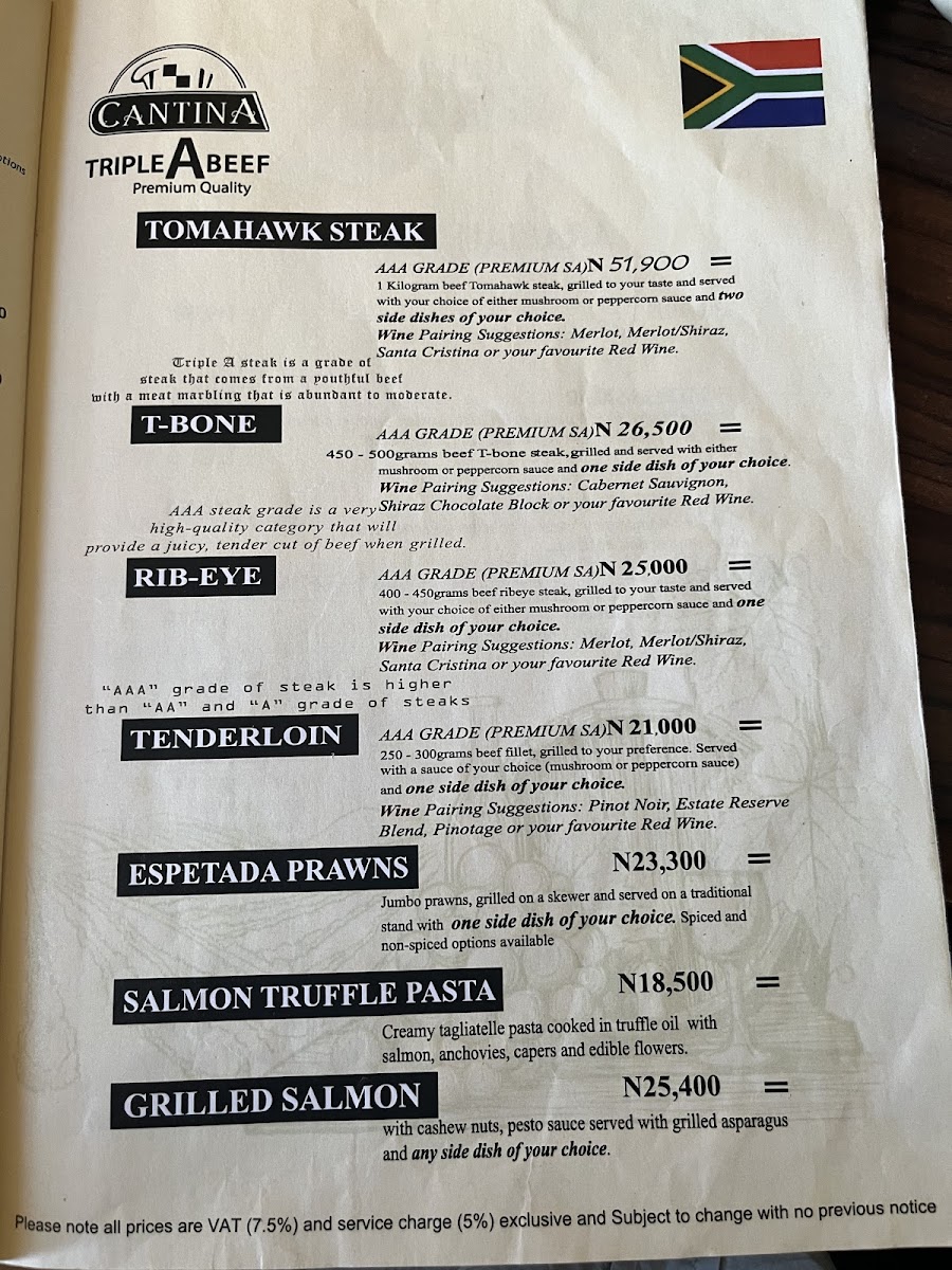 Menu Cantina Restaurant-8