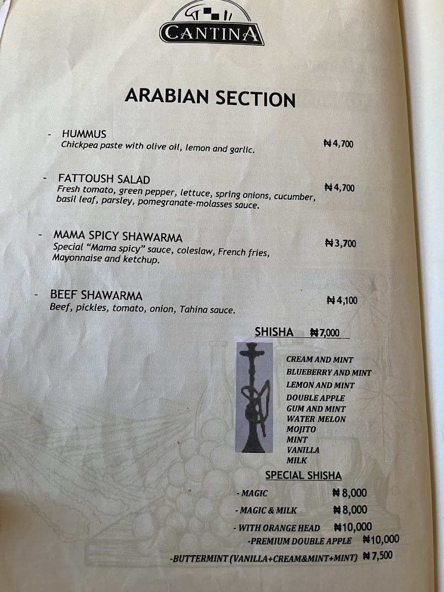 Menu Cantina Restaurant-9
