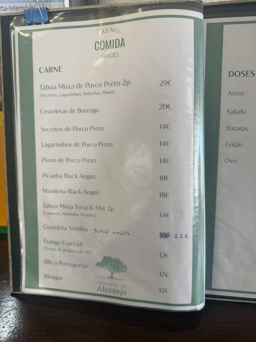Menu Cantinho Do Alentejo-5