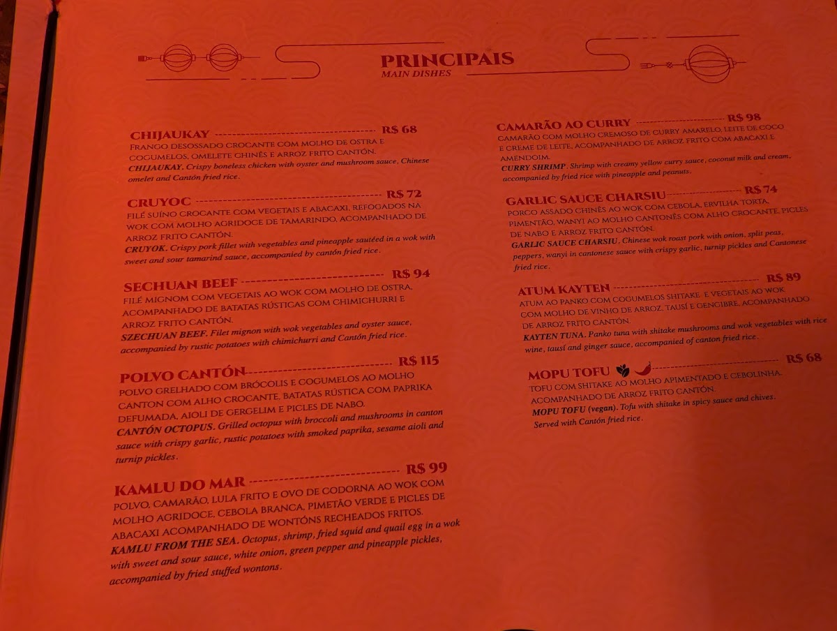 Menu Cantón Peruvian & Chinese Food - Brasília-4