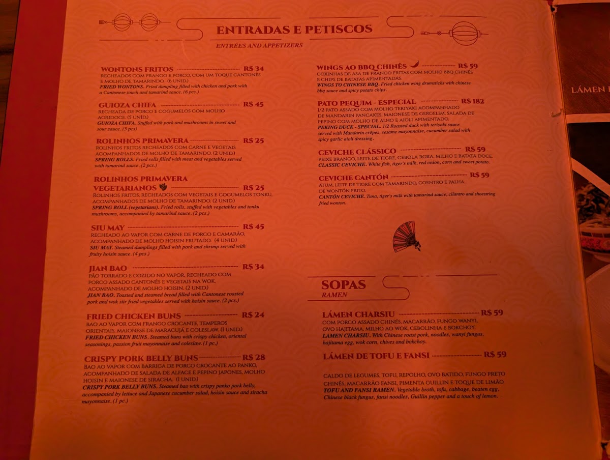Menu Cantón Peruvian & Chinese Food - Brasília-5