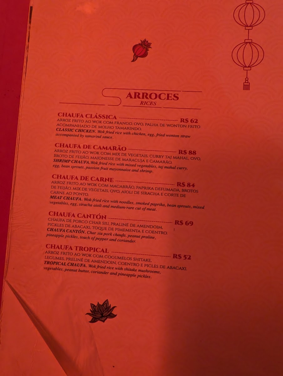 Menu Cantón Peruvian & Chinese Food - Brasília-6