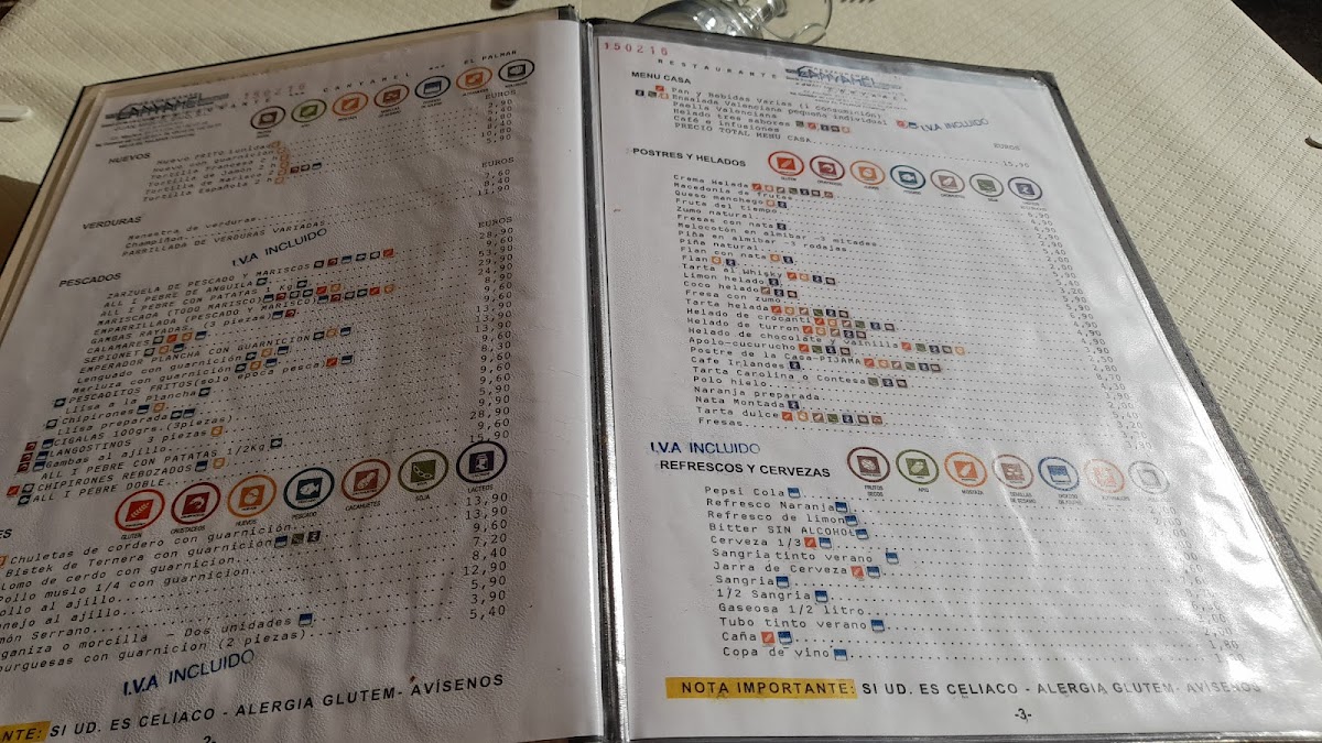 Menu Canyamel-10