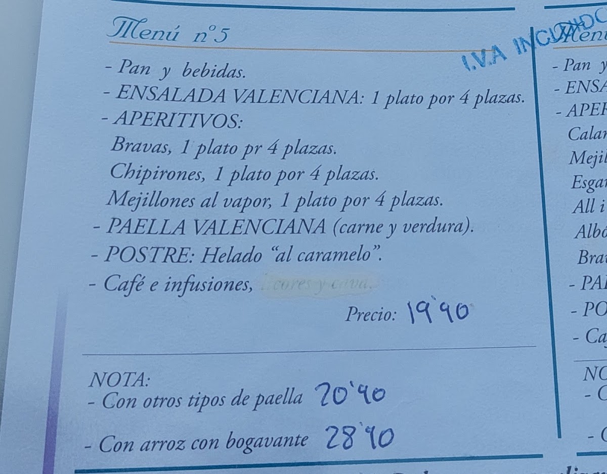 Menu Canyamel-7