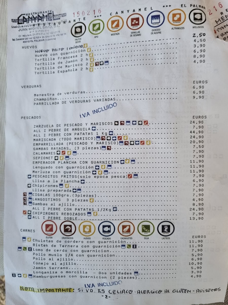 Menu Canyamel-8