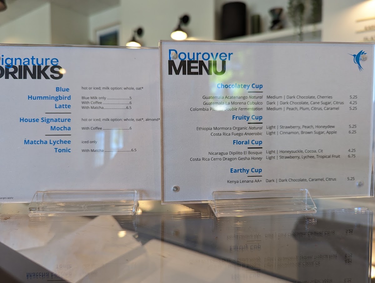 Menu Canyon Coffee By Blue Hummingbird-5