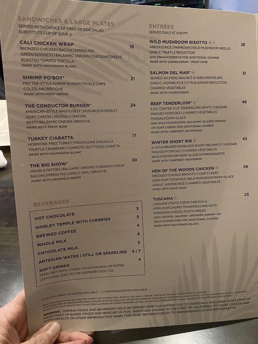 Menu Canyon Grille-2