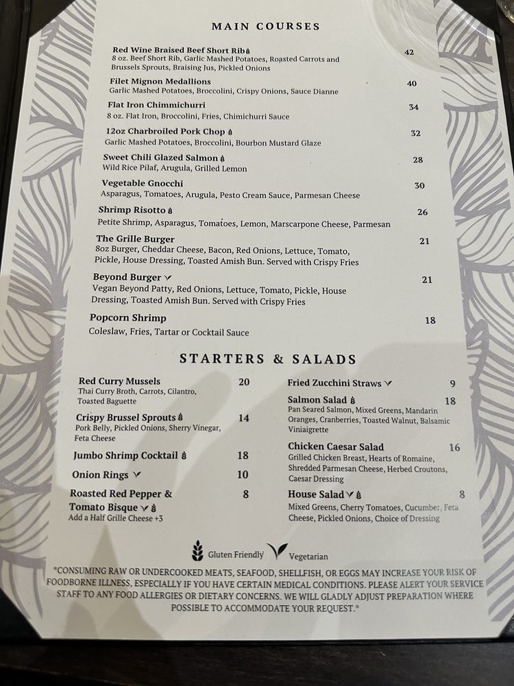 Menu Canyon Grille-5