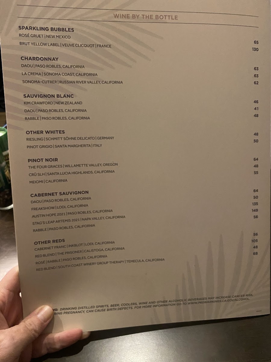 Menu Canyon Grille-7