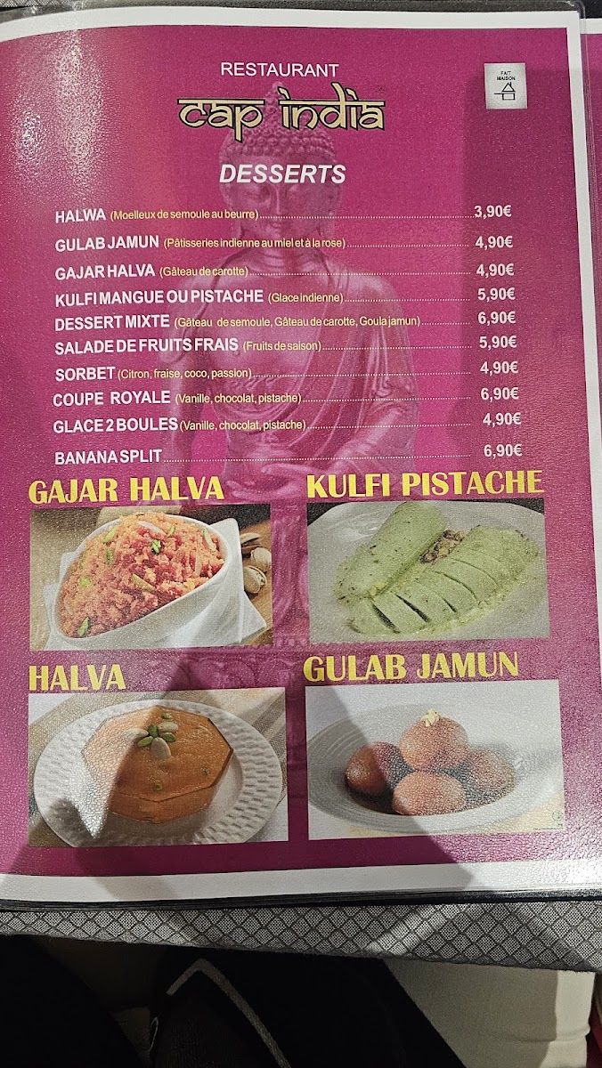 Menu Cap India Sète-3
