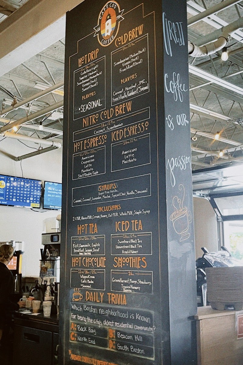 Menu Cape Cod Coffee-5