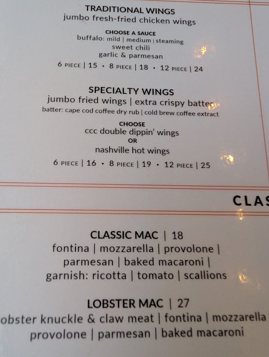 Menu Cape Cod Coffee-8