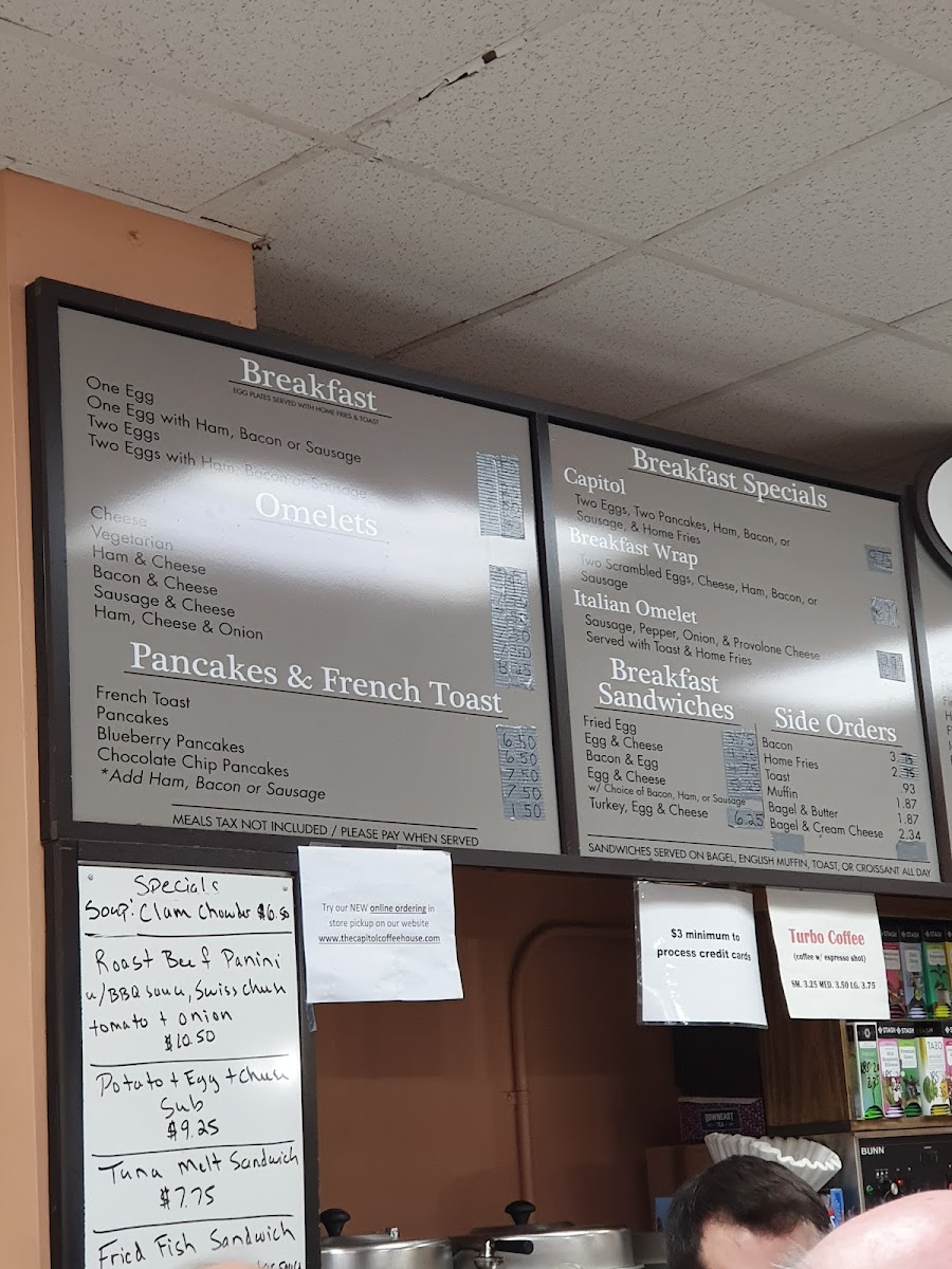 Menu Capitol Coffee House-1