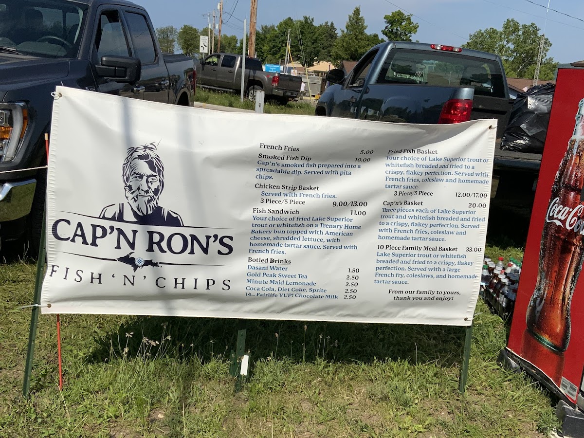 Menu Cap'n Ron's Fish 'n' Chips-10