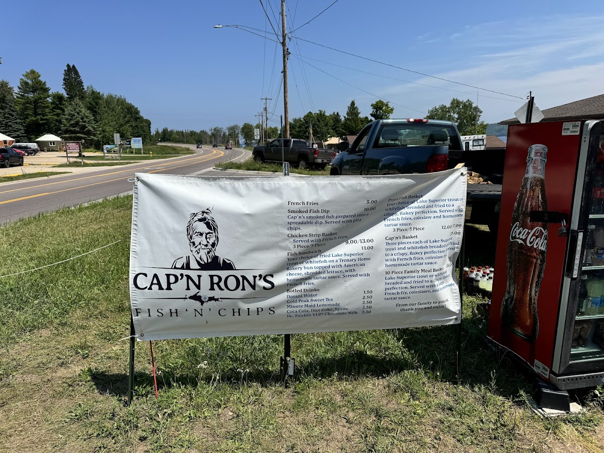 Menu Cap'n Ron's Fish 'n' Chips-2