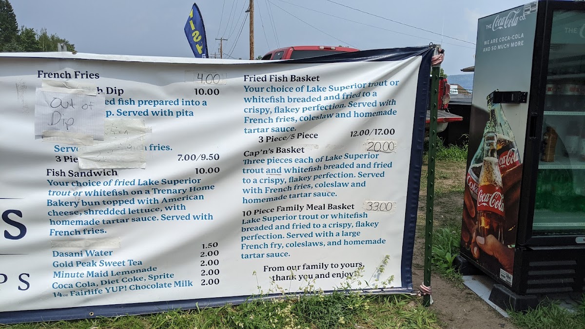 Menu Cap'n Ron's Fish 'n' Chips-6