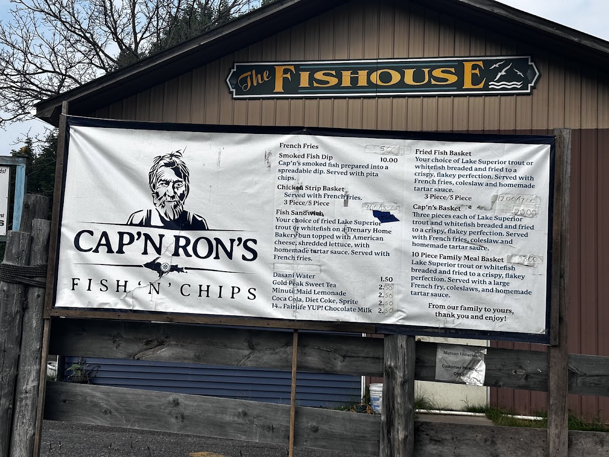 Menu Cap'n Ron's Fish 'n' Chips-8
