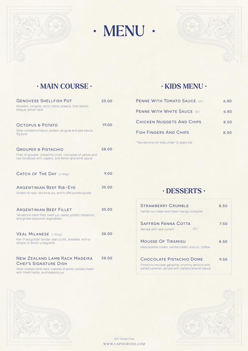 Menu Capo Crudo-1