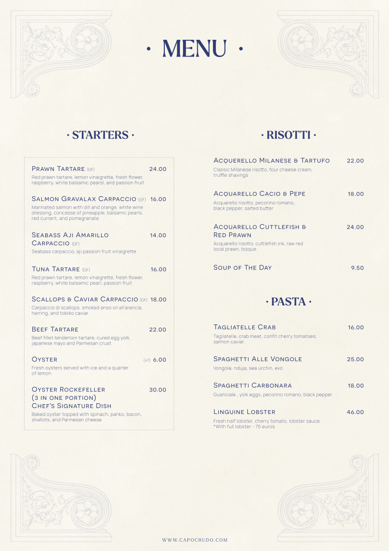 Menu Capo Crudo-2