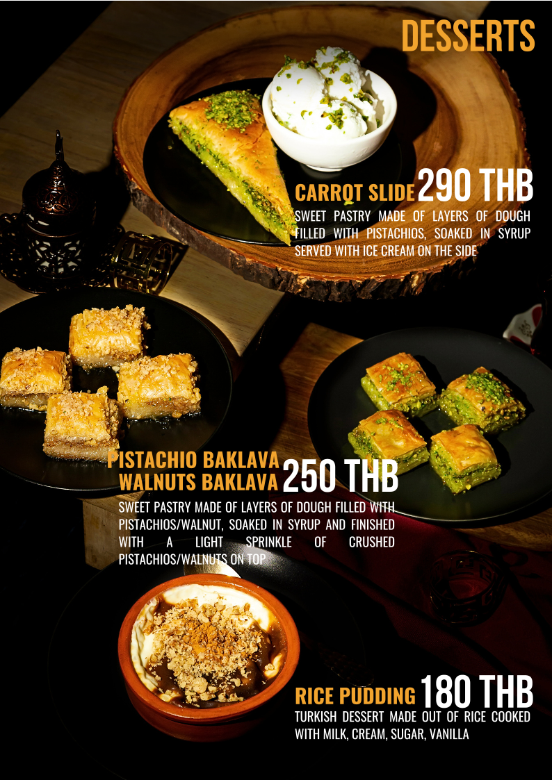 Menu Cappadocia Turkish Restaurant Kamala Beach Phuket-2