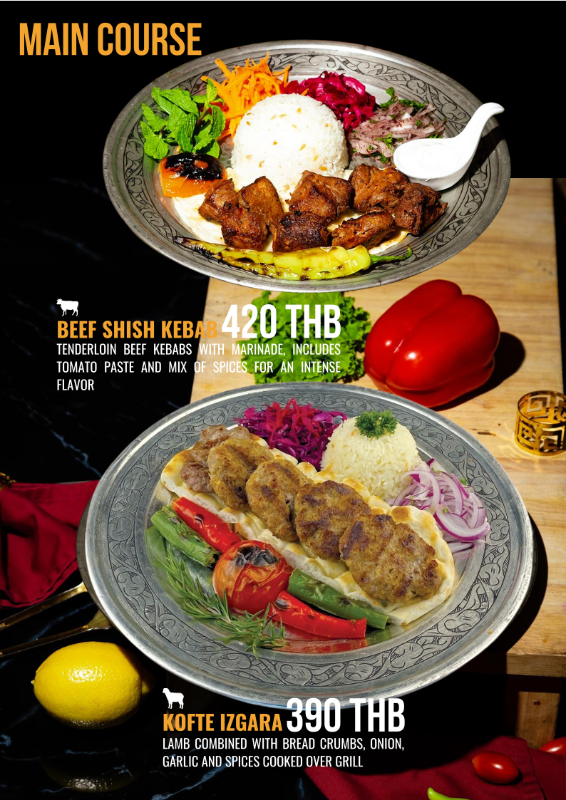 Menu Cappadocia Turkish Restaurant Kamala Beach Phuket-4