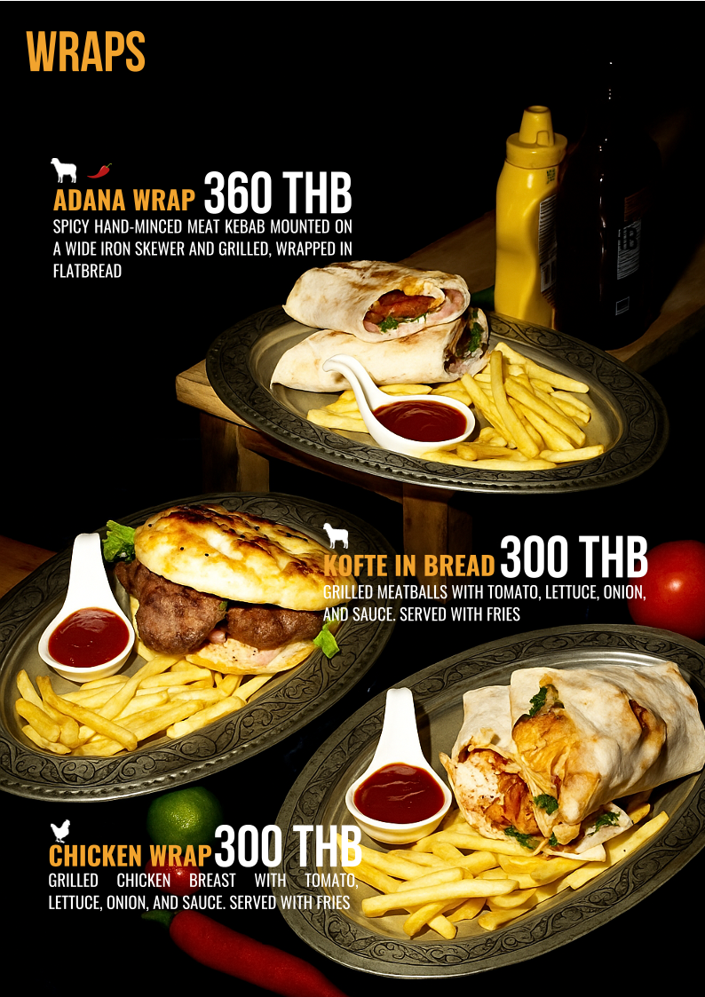 Menu Cappadocia Turkish Restaurant Kamala Beach Phuket-6
