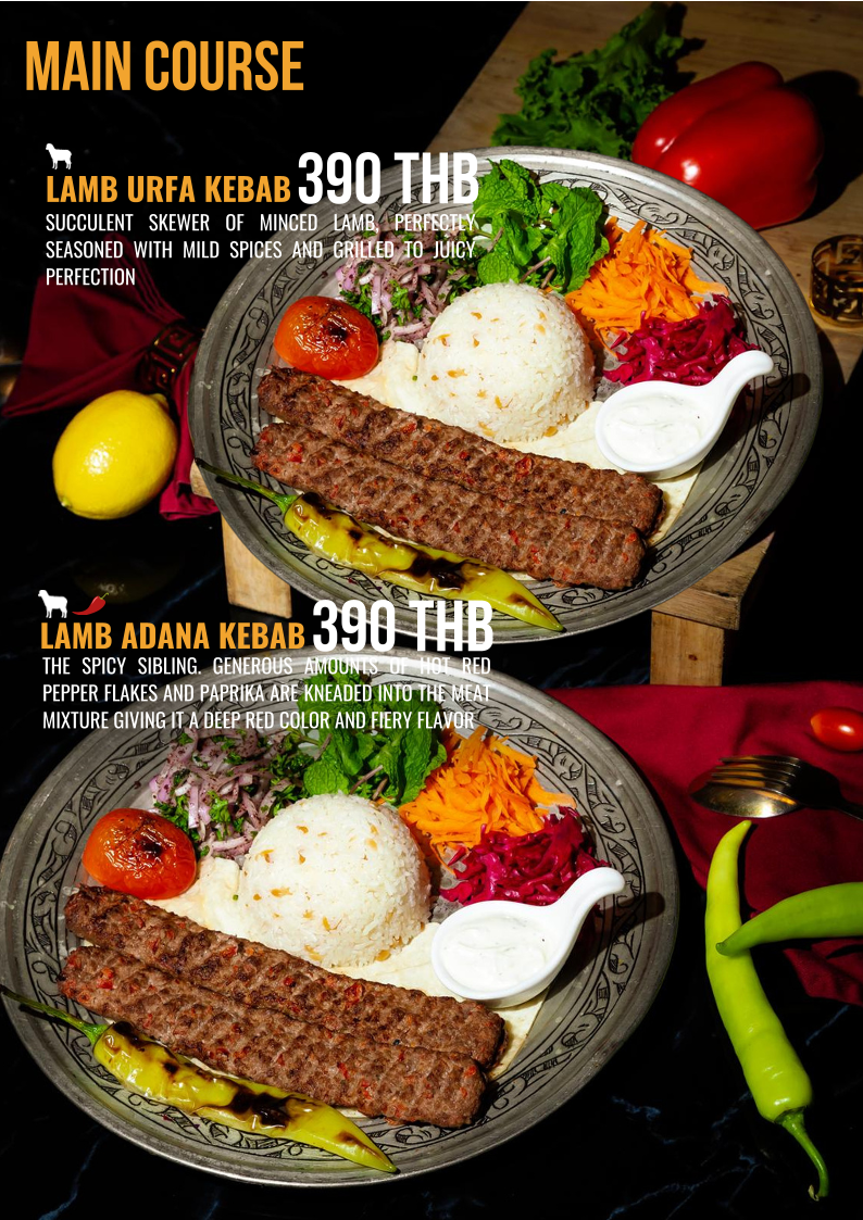 Menu Cappadocia Turkish Restaurant Kamala Beach Phuket-9